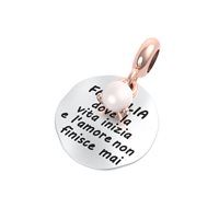 Charm Rerum Donna FAMIGLIA in Argento Perla 25077M - 25077M